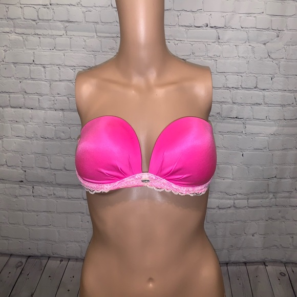 Victoria's Secret Other - Victorias Secret Strapless Pink bra size 34B
